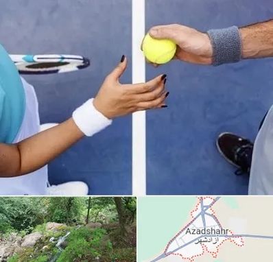 مربی تنیس در آزادشهر
