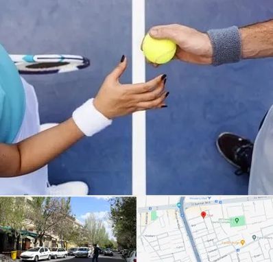 مربی تنیس در کوی فیروز تبریز