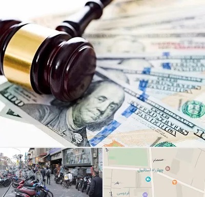 وکیل بانکی در چهارراه استانبول