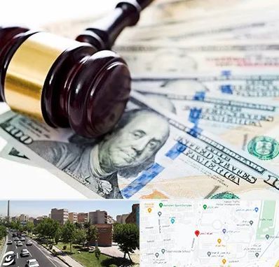 وکیل بانکی در شهرک آزمایش 