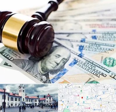 وکیل بانکی در میدان شهرداری رشت