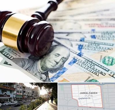 وکیل بانکی در خیابان جمالزاده