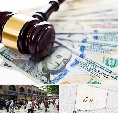 وکیل بانکی در بازار تهران