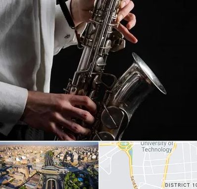 آموزشگاه ساکسیفون در استاد معین 