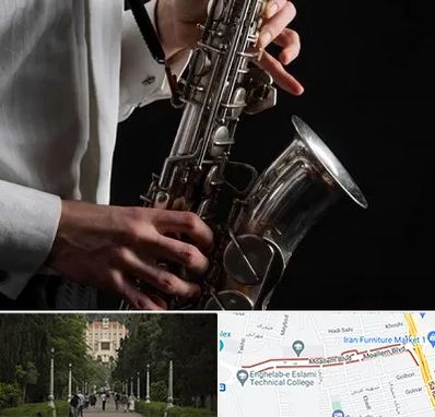 آموزشگاه ساکسیفون در بلوار معلم رشت 