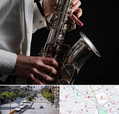 آموزشگاه ساکسیفون در خیابان زند شیراز