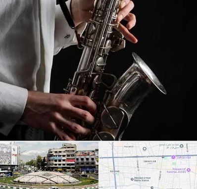 آموزشگاه ساکسیفون در مرکز تهران