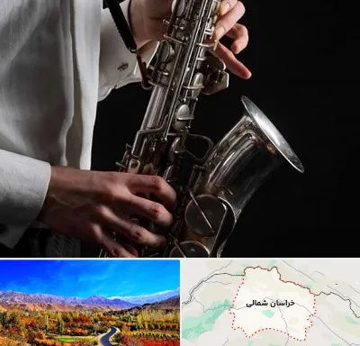آموزشگاه ساکسیفون در خراسان شمالی