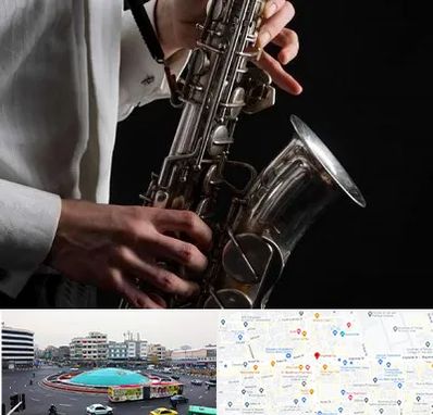 آموزشگاه ساکسیفون در میدان انقلاب 