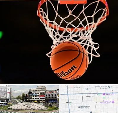 مربی بسکتبال در مرکز تهران