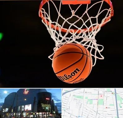 مربی بسکتبال در بلوار اباذر