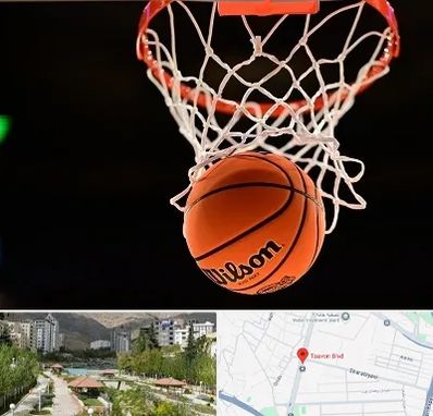 مربی بسکتبال در بلوار تعاون