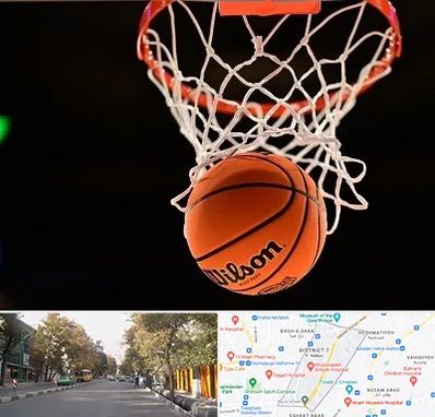 مربی بسکتبال در شریعتی 