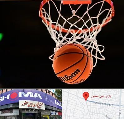 مربی بسکتبال در امین حضور