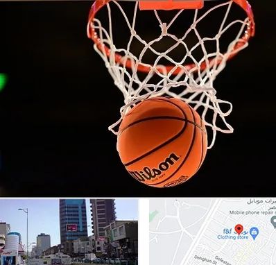 مربی بسکتبال در چهارراه طالقانی کرج