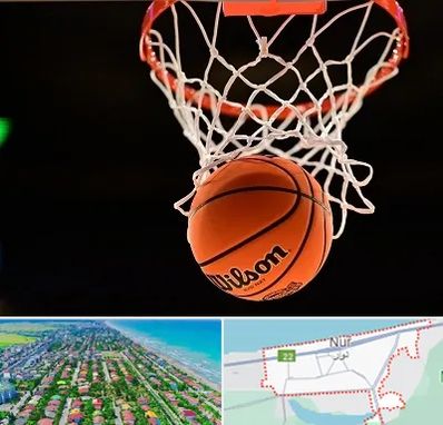 مربی بسکتبال در نور
