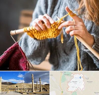 کلاس بافتنی در مرودشت