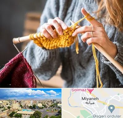 کلاس بافتنی در میانه