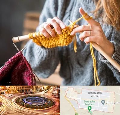 کلاس بافتنی در بهارستان