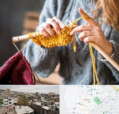 کلاس بافتنی در شمیران نو