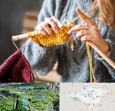 کلاس بافتنی در بجنورد