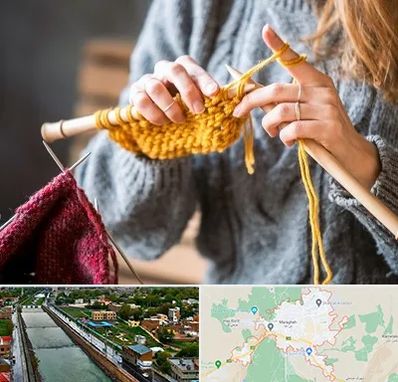 کلاس بافتنی در مراغه