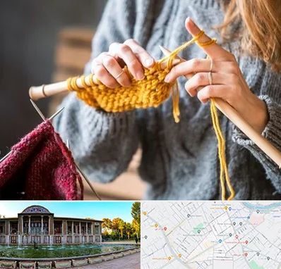 کلاس بافتنی در عفیف آباد شیراز