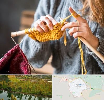 کلاس بافتنی در بهبهان