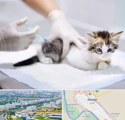 واکسیناسیون حیوانات در آبادان