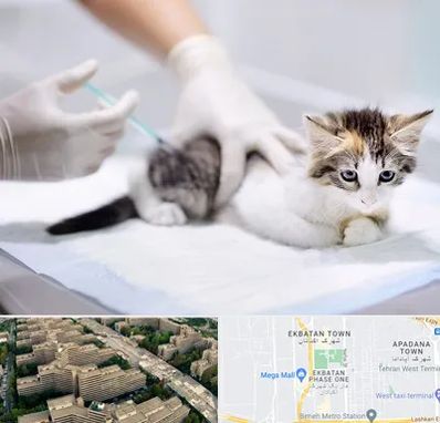 واکسیناسیون حیوانات در اکباتان 