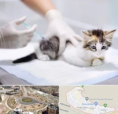 واکسیناسیون حیوانات در پرند