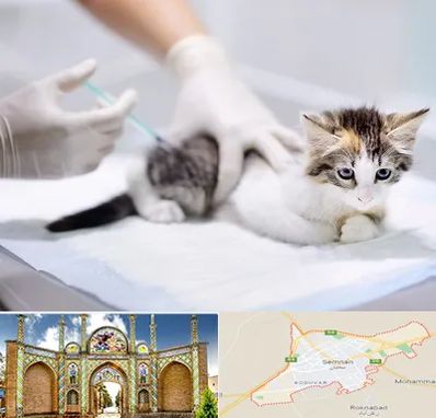 واکسیناسیون حیوانات در سمنان