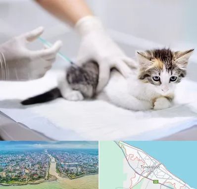 واکسیناسیون حیوانات در تنکابن