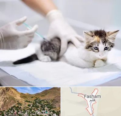 واکسیناسیون حیوانات در فشم