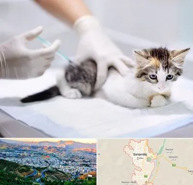 واکسیناسیون حیوانات در سنندج