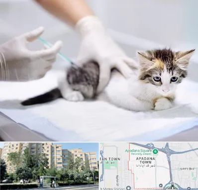 واکسیناسیون حیوانات در آپادانا