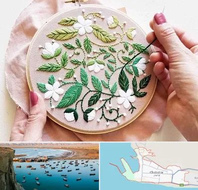 کلاس گلدوزی در چابهار