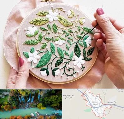 کلاس گلدوزی در دورود