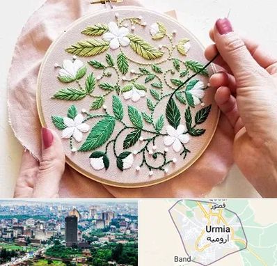 کلاس گلدوزی در ارومیه