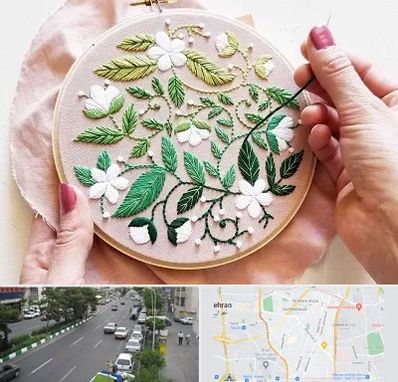 کلاس گلدوزی در ستارخان 