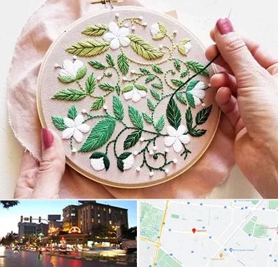 کلاس گلدوزی در بلوار سجاد مشهد