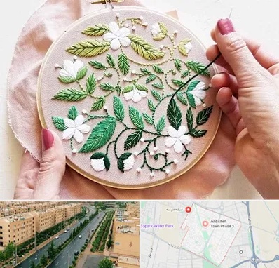 کلاس گلدوزی در فاز سه اندیشه