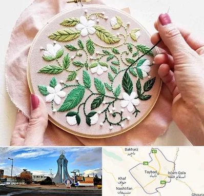 کلاس گلدوزی در تایباد