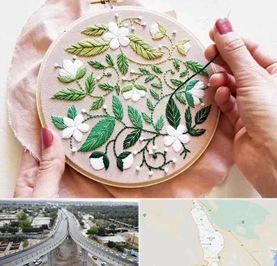 کلاس گلدوزی در اندیمشک