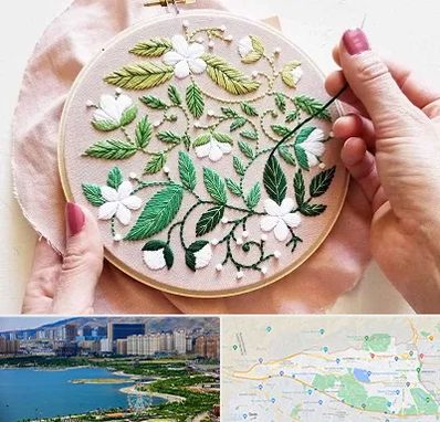 کلاس گلدوزی در منطقه 22 تهران 