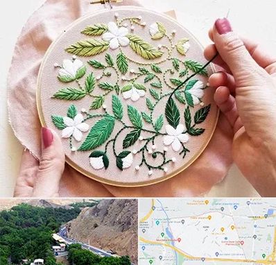 کلاس گلدوزی در کن 