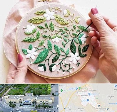 کلاس گلدوزی در نسیم شهر