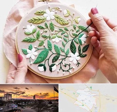 کلاس گلدوزی در قوچان