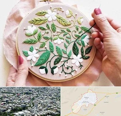 کلاس گلدوزی در شاهرود