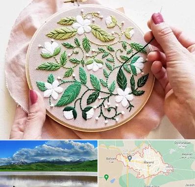 کلاس گلدوزی در مرند